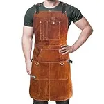 FIGHTECH® Leather Work Apron with T