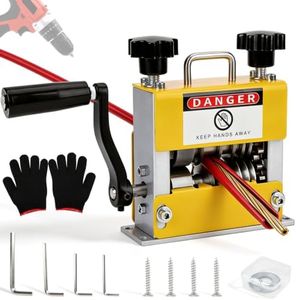 2 in 1 Wire Stripper Machine Manual & Drill‑Powered, Fits 0.06"–0.67" Wires