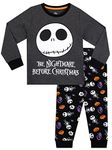 Disney Boys Pyjamas The Nightmare Before Christmas Black 5-6 Years