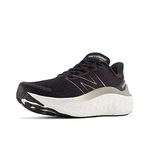 New Balance Women's Fresh Foam X Kaiha Road V1 Running Shoe, Black/Phantom/Silver Metallic, 8 W