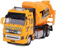 Toyland 20cm Friction Powered Construction Vehicles - Moving Parts - Assorted Designs - Cement Truck - Boys Trucks & Lorries