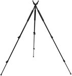 Hammers Telescopic Shooting Tripod w/Flip Lock Ball Bearing Pivot V Yoke Max. Height 68"