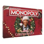 Monopoly National Lampoons Christmas Vacation, Featuring Themed Tokens Squirrel, Egg Nog Glass, Chainsaw & More, 2-6 Players, Ages 15+, Play Time 60+, Officially Licensed National Lampoons Board Game