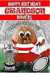 Birthday Card for Grandson – Hull Kingston Rovers - Rugby Sports Nut