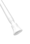 White Spring Loaded Tension Rod 40-60cm