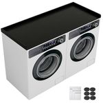 Toemics Washer Dryer Countertop Black