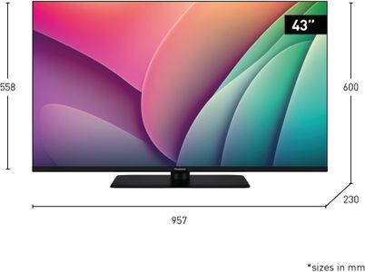 Panasonic 43" 4K QLED Smart TV – Ultra HD Display