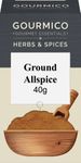 GOURMICO Ground Allspice, Ideal to Spice Up Meats, Sausages, Stews, Soups & Gravy or Partnered with Meat and Fish Marinades. Suitable for Vegetarians and Vegans, 40g Pack