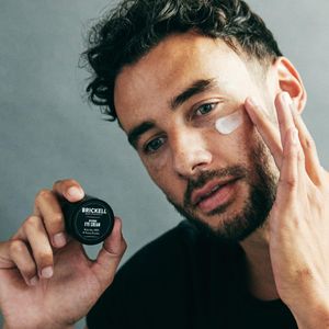 Brickell Men’s Anti-Aging Skincare Set – Face Cream, Vitamin C Serum, SPF Moisturizer, Eye Cream, Natural