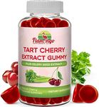 Flamingo Supplements Tart Cherry Gummies (2000mg) with Celery Extract (400mg)- Sleep, and Joints- Tart Cherry Extract Alterative to Tart Cherry Juice Concentrate, Capsules, or Powders - 60 Count