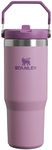 Stanley IceFlow Stainless Steel Tumbler - Vacuum Insulated Water Bottle for Home, Office or Car Reusable Cup with Straw Leak Resistant Flip Cold for 12 Hours or Iced for 2 Days, Lilac, 30 oz / 0.89 L