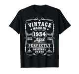 Vintage 70th Birthday Decorations Men Funny 1954 70 Birthday T-Shirt