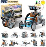 STEM Projects for Kids Ages 8-12, Solar Robot 12-in-1 Building Toys, Gifts for 8 9 10 11 12 Year Old Boys Girls, Education Science Robotics Kits Stem Toys, DIY Learning Science Boys Toys