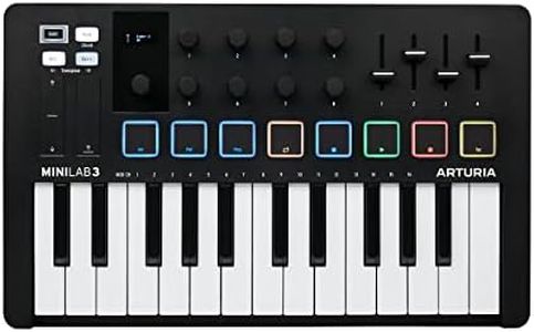 ARTURIA MIDI Keyboard Controller MiniLab 3 BK Black