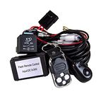 PICAA DC 12V 40A Led Light Bar Strobe Wiring Harness Cable Kit, One Lead Relay On/Off Switch 3 Meters for Car Off road 4x4 Truck SUV ATV, Led Work Light Fog Lamps Wiring Kit