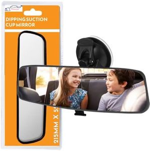 Xtremeauto Car Dipping Driving Instructor Mirror - Rear View Car Mirror For Driving Test, Driving Test Mirror For Examiner, Baby Mirror Extra Learner Driver Interior Car Mirror 21.5cm X 5.5cm