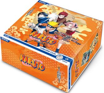 KAYOU Naruto Collectible Cards Earth Scroll Series 1, English NA Edition Booster Box with PR Card