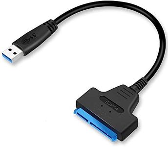 ONVIAN USB 3.0 to SATA 22 Pin 15+7 Pin 2.5 Inch Hard Disk Driver SSD Adapter Data Power Cable