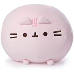 GUND - Pusheen Round Squisheen - Pastel Pink, 11-inches