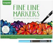 Crayola Fine Line Markers for Adult