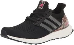 adidas Women's Ultraboost 1.0 DNA Sneaker, Black/Iron Metallic/Pulse Magenta, 6 UK