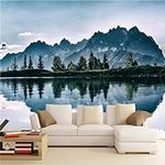TEGUYE Alpine Trees Wall Wallpaper,