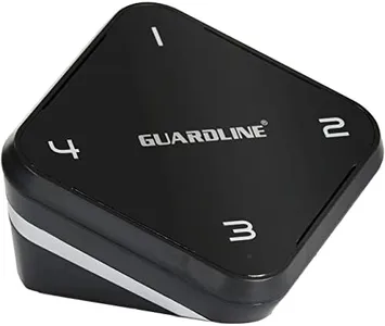 Guardline 1320 Foot Long Range Driveway Wireless Alarm Receiver - Outdoor Weather Resistant Motion Sensor & Detector-Security Alert System - Monitor & Protect Outside Property