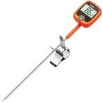 ThermoPro Plastic, Stainless Steel TP509 Candy & Meat Analog Thermometer with LCD, Pot Clip for Deep Frying, Syrup & Sugar Making