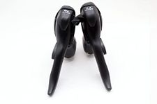 Micronew Dual Control Levers 3 x 9 Speed Trip Shifters Road Bicycle Derailleur Compatible for Shimano Sora Shift Levers