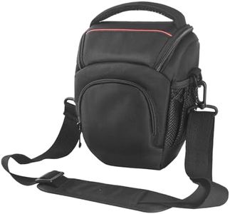 FOSOTO Bolsa Funda Cámara Réflex Bolsas Funda Proteccion Estuche DSLR/SLR Compatible con Canon EOS 4000D 800D,Nikon D5600 Z6 Sony Fujifilm