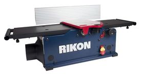 RIKON Power Tools 8" Benchtop Jointer with Helical Style carbide Cutter Head & SP Coated Aluminum Table.…