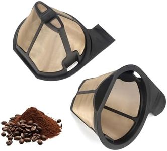 Reusable Coffee Filters Replacement Parts for Ninja Coffee Bar CF09X Series Permanent Coffee Filters Compatible with All CF09X Models (2 Packs)