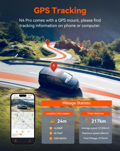 VANTRUE N4 Pro 4K Dash Cam – Front and Rear Car Camera