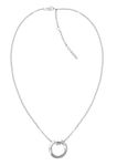 Calvin Klein Women's TWISTED RING Collection Pendant Necklace Stainless steel - 35000306