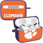 AFFINITY BANDS Clemson Tigers HD Extreme Case Cover Compatible with Apple AirPods Pro 1 & 2 (Classic)
