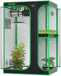 VIVOSUN D548 2-in-1 5x4 Grow Tent, 