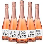 Set of 20 Mini Champagne Labels Wed