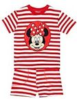 Disney T-Shirt and Shorts Set | Girls Minnie Mouse Outfit | Minnie Beach Towel Shirt and Short Multicolor 4