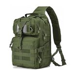 Tactical Sling Bag Pack Military Rover Shoulder Sling Backpack EDC Molle Assault Range Bag