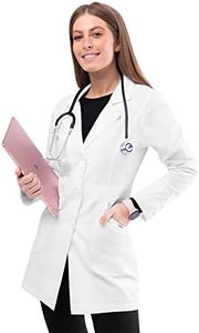 Adar Uniforms, Universal Lab Coats for Women - Perfection 32" Lab Coat - 811 - White - M