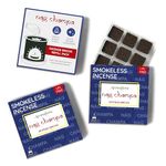 Nag Champa Incense Bricks Refill Pack (3 x 9 Bricks) by Aromafume | Ideal for Spirituality | Made with Sandalwood, Jasmine, Ylang Ylang & Champa flower | Natural, Low Smoke, Non-toxic Incense Bricks