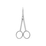 LIVINGO Premium Nail Scissors - 4 Inch Small Manicure Scissors with Sharp Straight Blade Stainless Steel, Grooming Beauty Scissors for Men & Women Trimming Nails Eyebrow Beard Skin Eyelashes Care