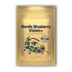 60 Blueberry Eye Vitamin Tablets with Anthocyane, Lutein & Zinc | 800mg per Serving from 200mg Blueberry Extract | for Eye Health & Vision Support | Natural Antioxidant & Vegan | 1 Month's Supply