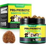 Probiotics for Dogs,Soft Chewable Dog Probiotic for Dogs Digestive Enzymes,Gut Health,Yeast Balance, Immune System and Overall Health Supports,Suitable for All Ages and Breeds (120 soft chews)