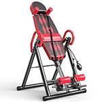 VEVOR Inversion Table 4.8-6.1 ft Teeter Inversion Table Strength Training Inversion Equipment 20°, 40°, and 60° with 300 lbs Capacity