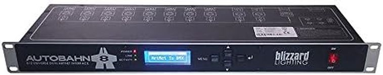 Blizzard Autobahn 8 DMX/ArtNet Interface Control Panel