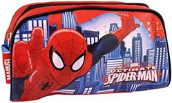 Spiderman Marvel Gift Set Toiletry Bag - Red and Blue