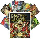 Vintage PostCards 24 pcs Vintage Heavy Metal Magazine Covers