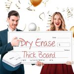 Giant Dry Erase Check - 16" x 32", 