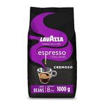 Lavazza Espresso Cremoso, 100% Arabica Medium Roast Coffee Beans, 1kg Pack